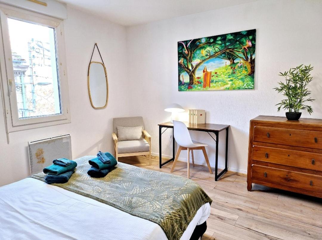 Appartement Cosy Proche Gare - Fibre Optique Et Parking Angouleme Bagian luar foto